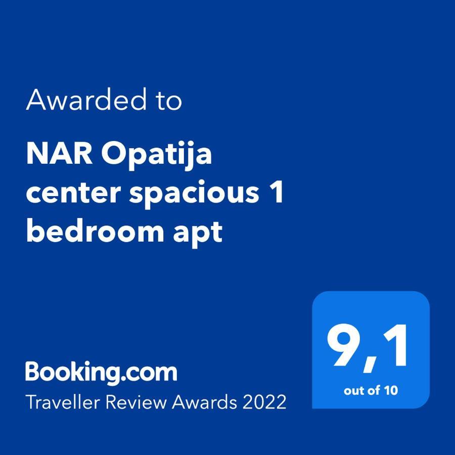 "Nar" Opatija Center Spacious 1 Bedroom Apt Exterior photo