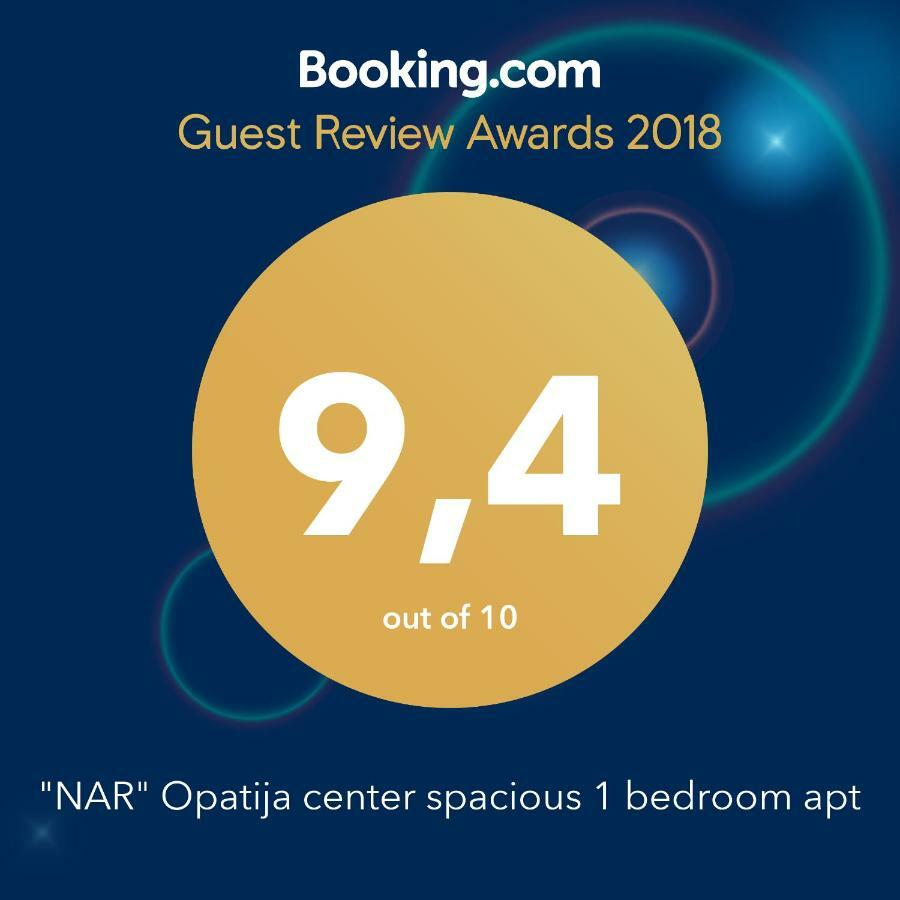 "Nar" Opatija Center Spacious 1 Bedroom Apt Exterior photo